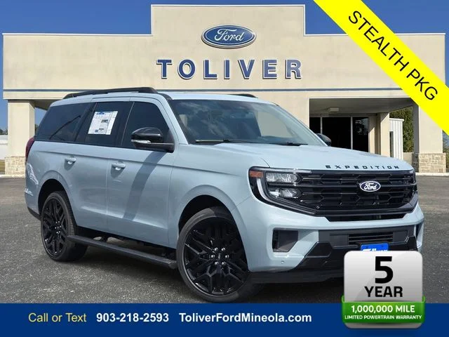 New 2027 Glacier Gray Metallic Tri-Coat Ford Platinum image 1