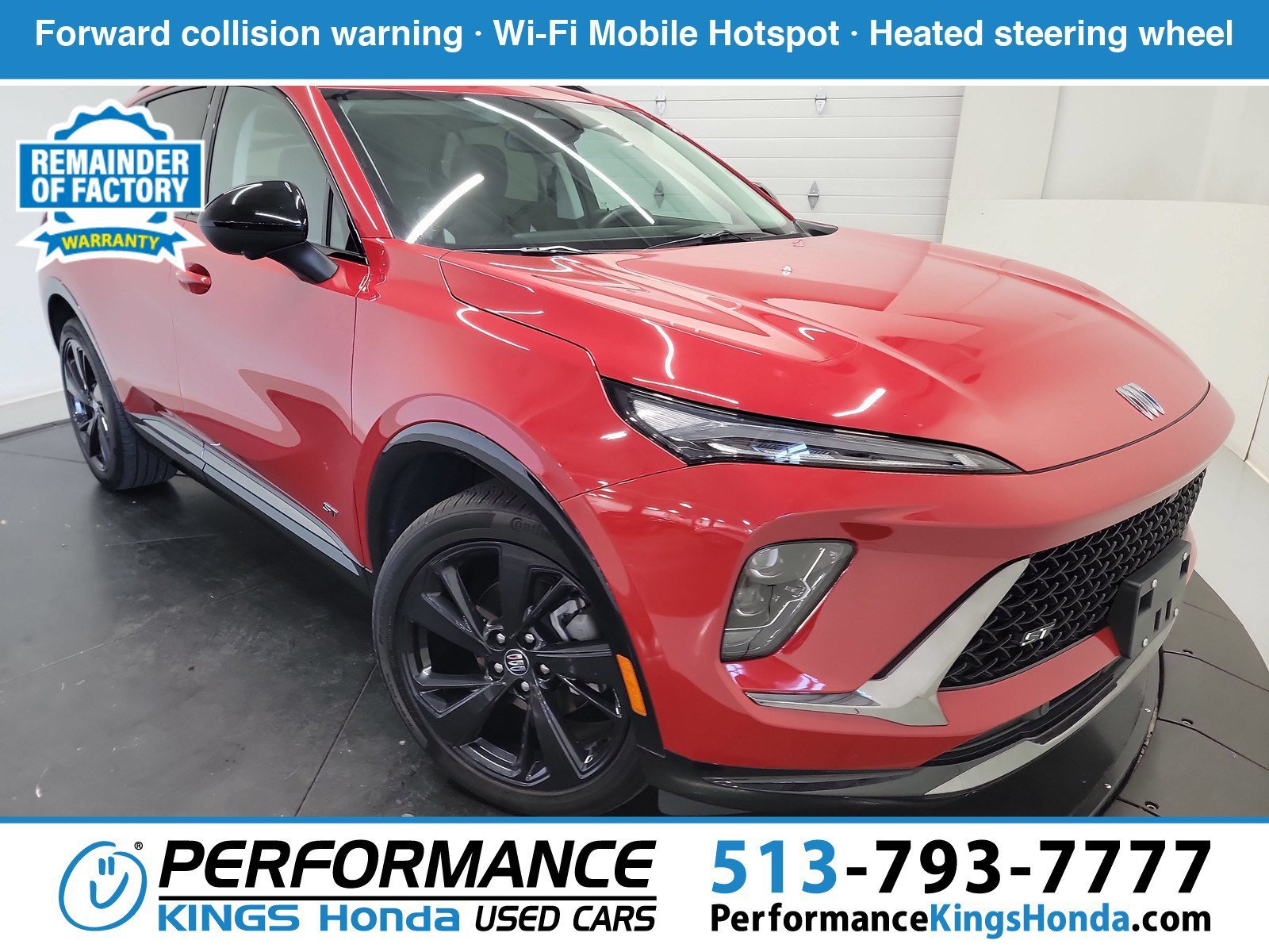 Used 2025 Brilliant Red Buick Sport Touring image 1