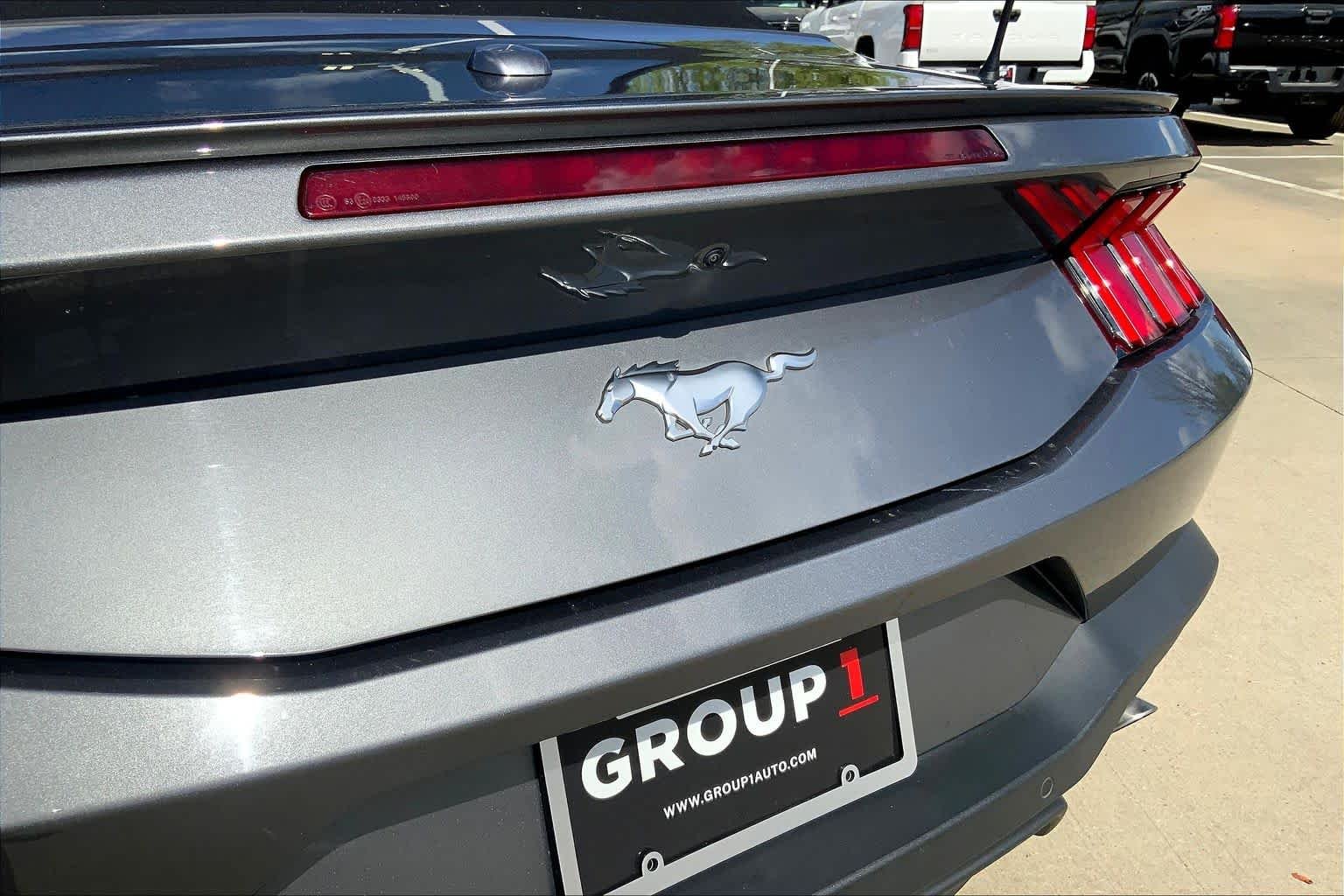 Used 2024 Carbonized Gray Metallic Ford EcoBoost Premium image 49