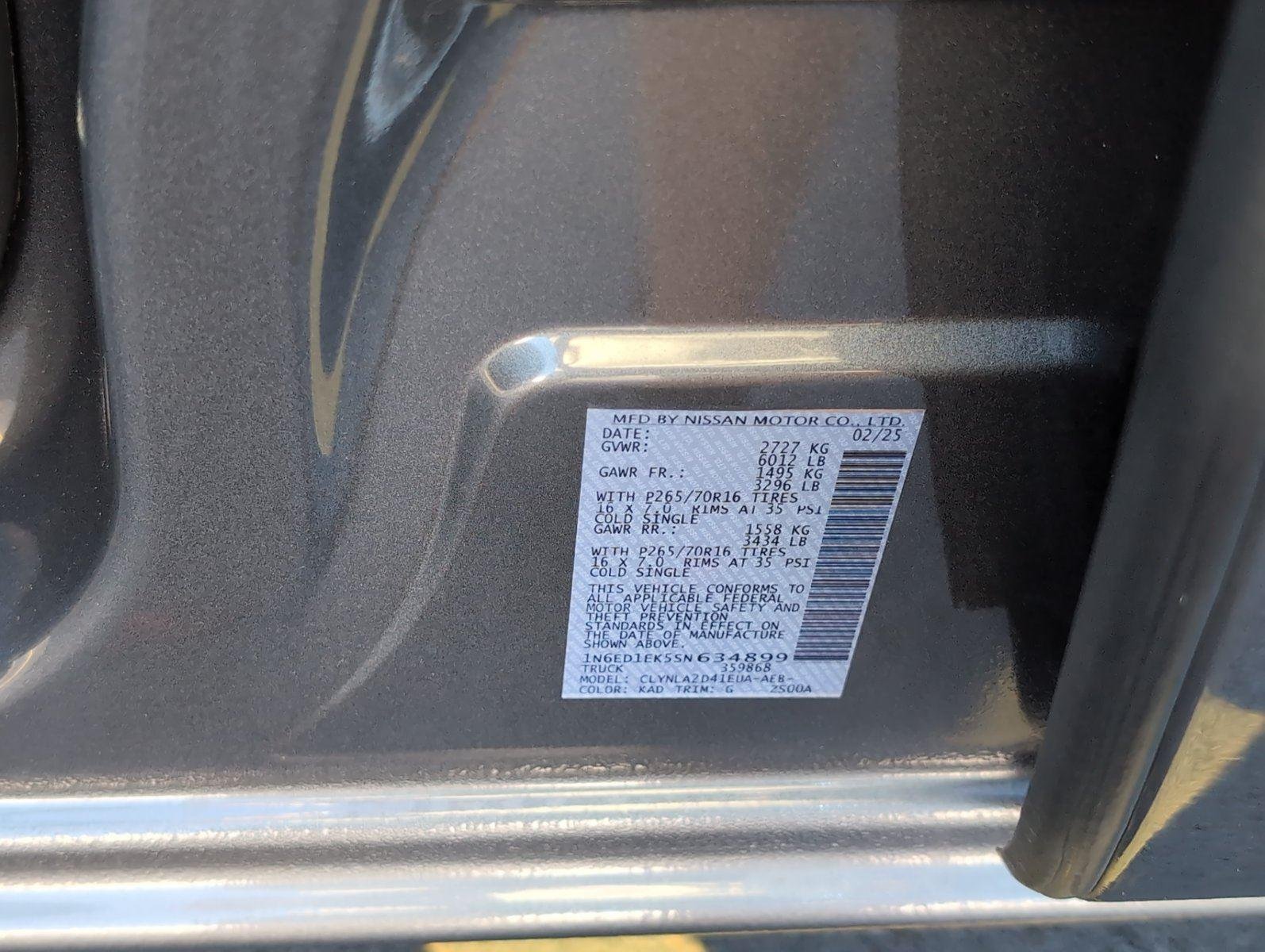 Used 2025 Gun Metallic Nissan S image 13