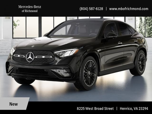 New 2026 Obsidian Black Metallic Mercedes-Benz GLC 300 image 1