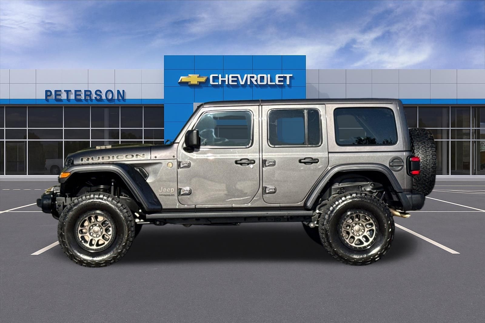 Used 2022 Gray Jeep Unlimited Rubicon 392 image 7