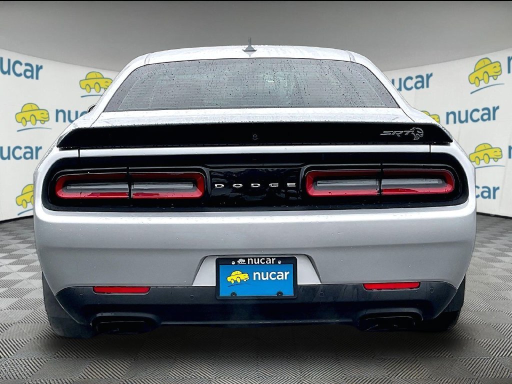 Used 2021 Triple Nickel Clearcoat Dodge SRT Hellcat Widebody image 5