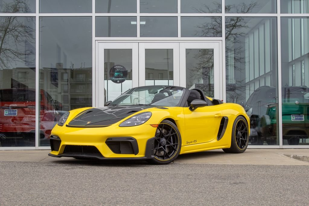 Used 2024 Racing Yellow Porsche RS image 2