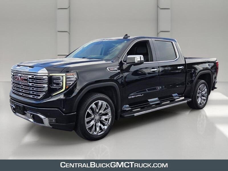 Used 2022 Onyx Black GMC 4WD CREW CAB 147" DENALI image 1