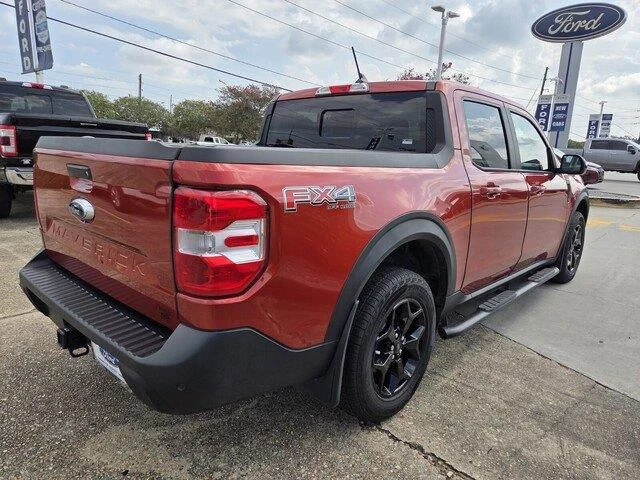 Used 2024 Hot Pepper Red Metallic Tinted Clearcoat FORD LARIAT image 5
