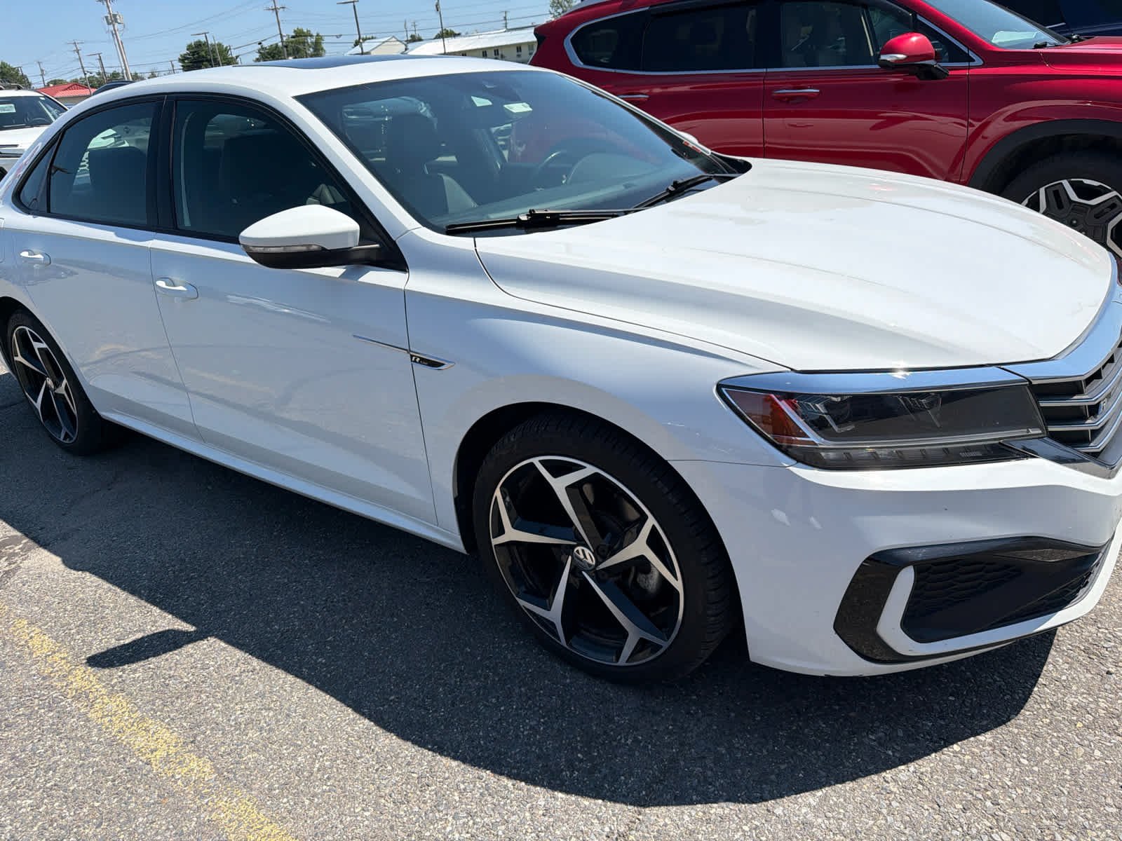 Used 2021 Volkswagen Passat R-Line with VIN 1VWMA7A34MC003209 for sale in Waterville, ME