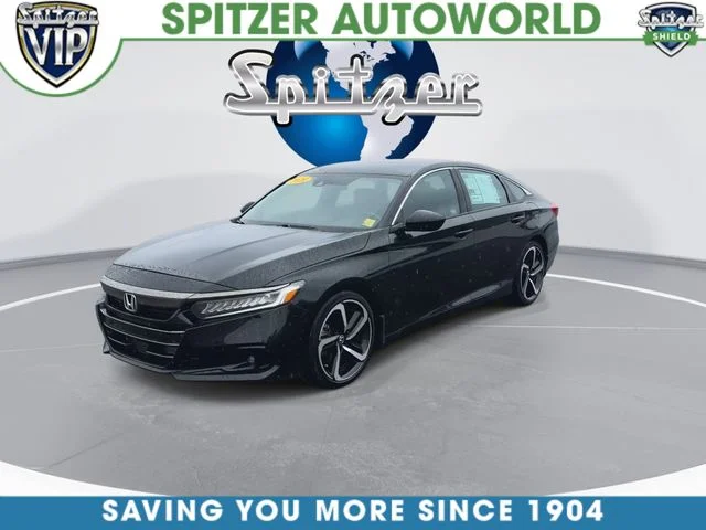 Used 2021 Black Honda Sport image 4
