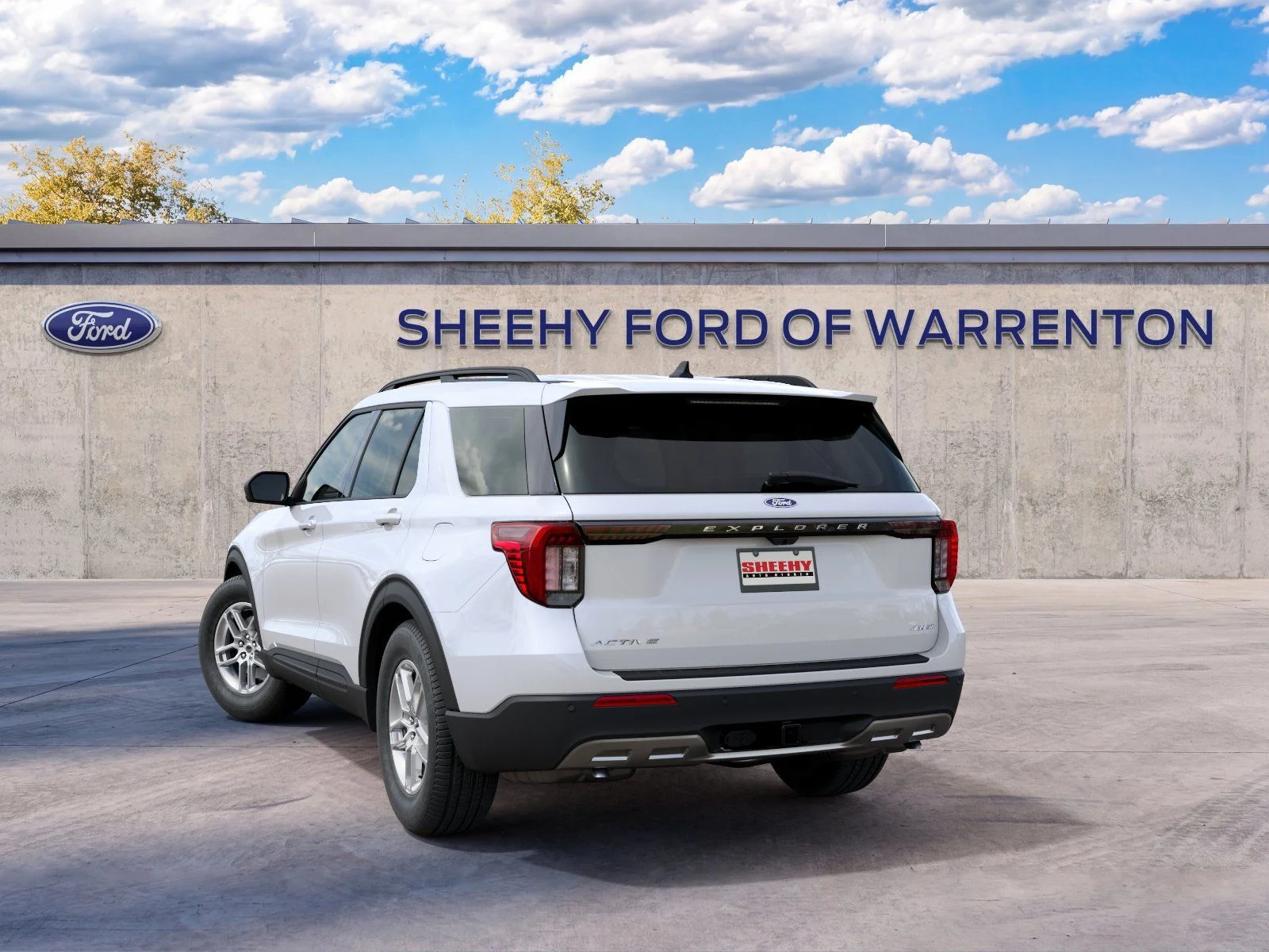 New 2027 Star White Metallic Tri-Coat Ford Active image 5