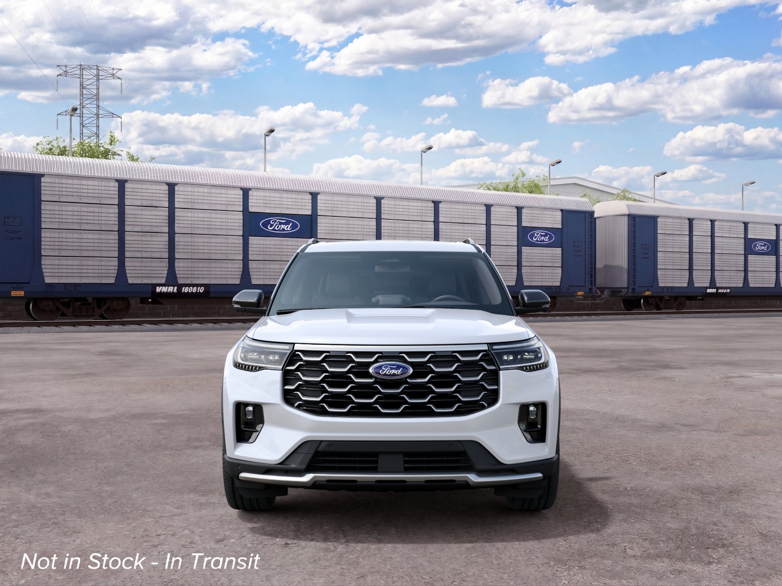 New 2027 Star White Metallic Tri-Coat Ford Platinum™ image 3