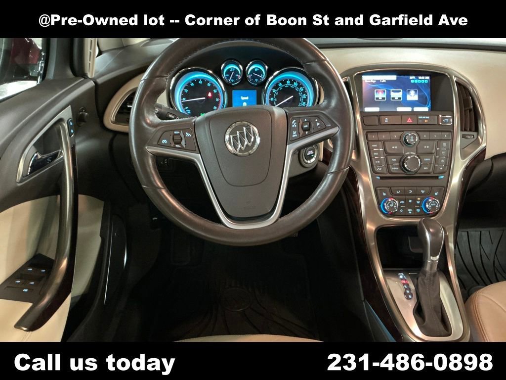 Used 2016 CRYSTAL RED TINTCOAT Buick Leather Group image 17