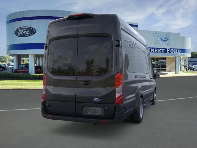 New 2026 Agate Black Metallic Ford Passenger Van XLT image 8