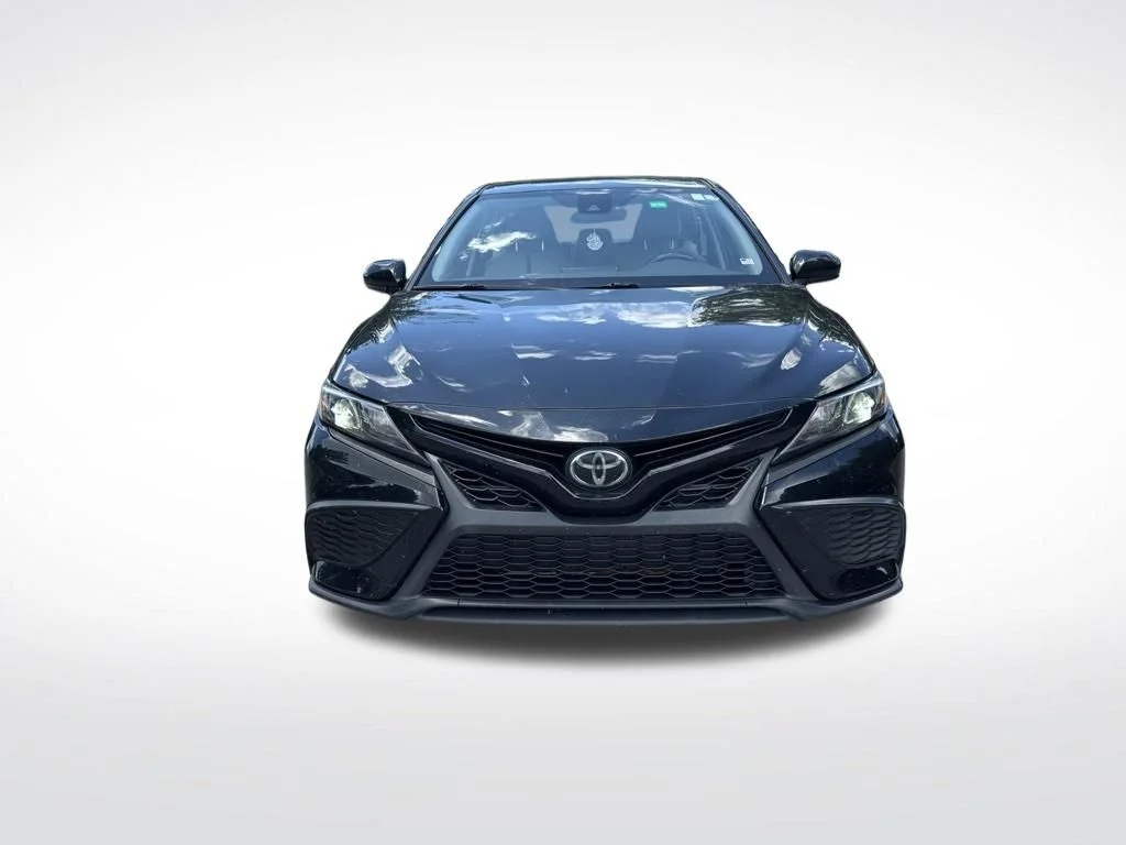 Used 2021 Black Toyota SE image 3