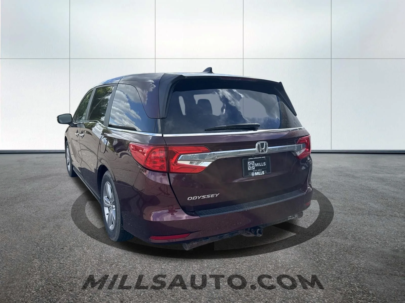 Certified Used 2019 Deep Scarlet Pearl Honda EX-L image 4