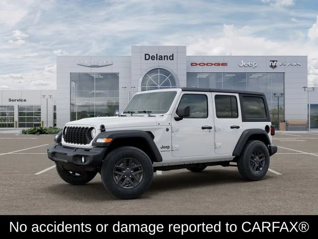 New 2026 Bright White Clear-Coat Exterior Paint Jeep Sport S image 2
