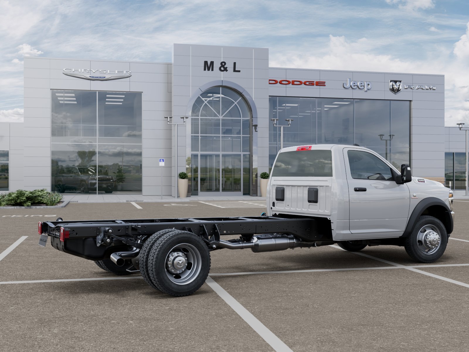 New 2025 Bright White Clearcoat RAM Tradesman/Big Horn image 24