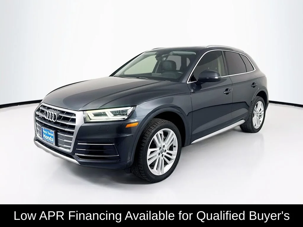 Used 2018 Gray Metallic Audi 2.0T Premium Plus image 3