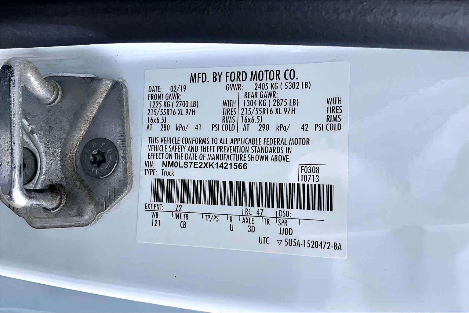 Used 2019 Frozen White Ford XL image 34
