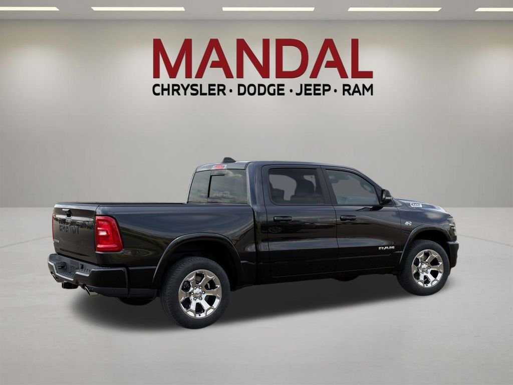New 2026 Diamond Black Crystal Pearl-Coat Exterior Paint RAM Big Horn image 4