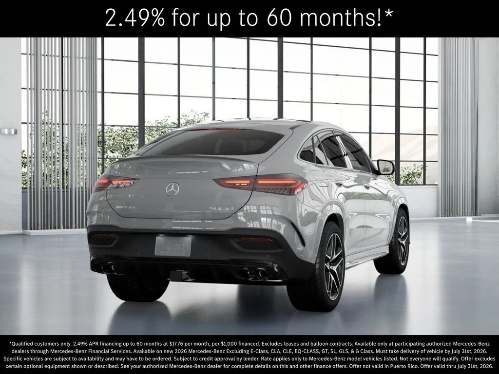 New 2026 MANUFAKTUR Alpine Grey Mercedes-Benz AMG® GLE 53 4MATIC+ Coupe image 23