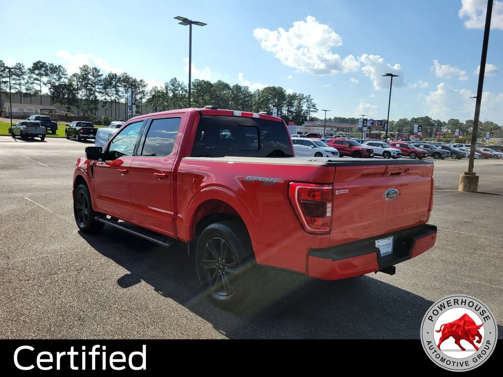 Used 2023 Red Ford XLT image 3