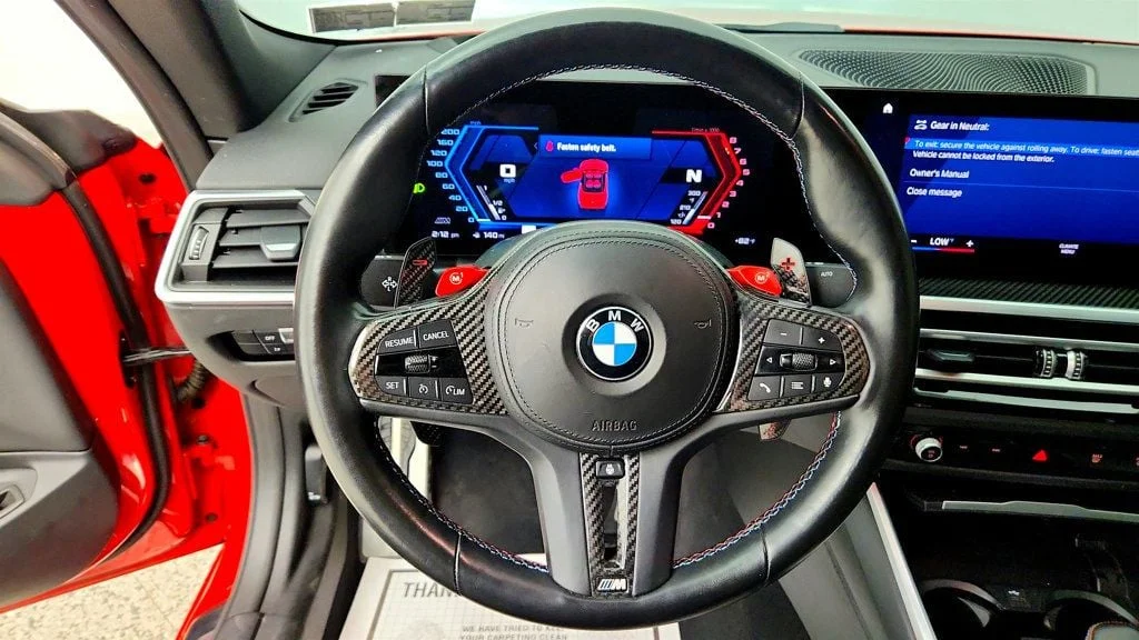 Used 2024 Toronto Red Metallic BMW Competition xDrive Convertible w/ Executive & Parking Assist Pkg image 14