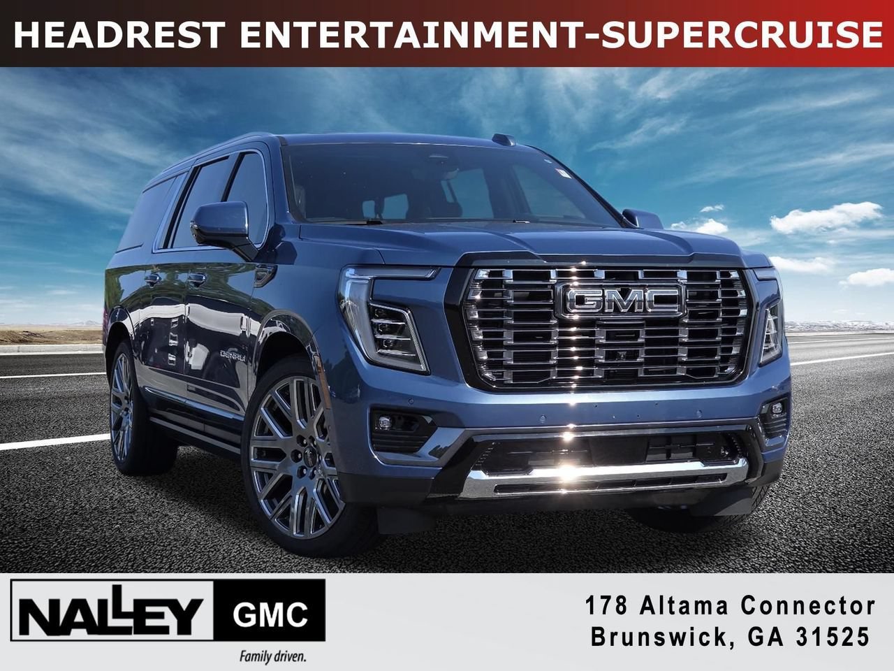 Used 2025 Downpour Metallic GMC Denali Ultimate image 1