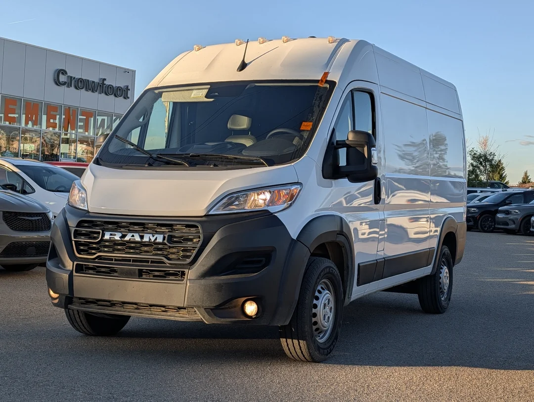 Certified Used 2025 White RAM Tradesman 136 HR - Convenience Grp - MOPAR Side Wall Paneling - Cargo Partition image 4