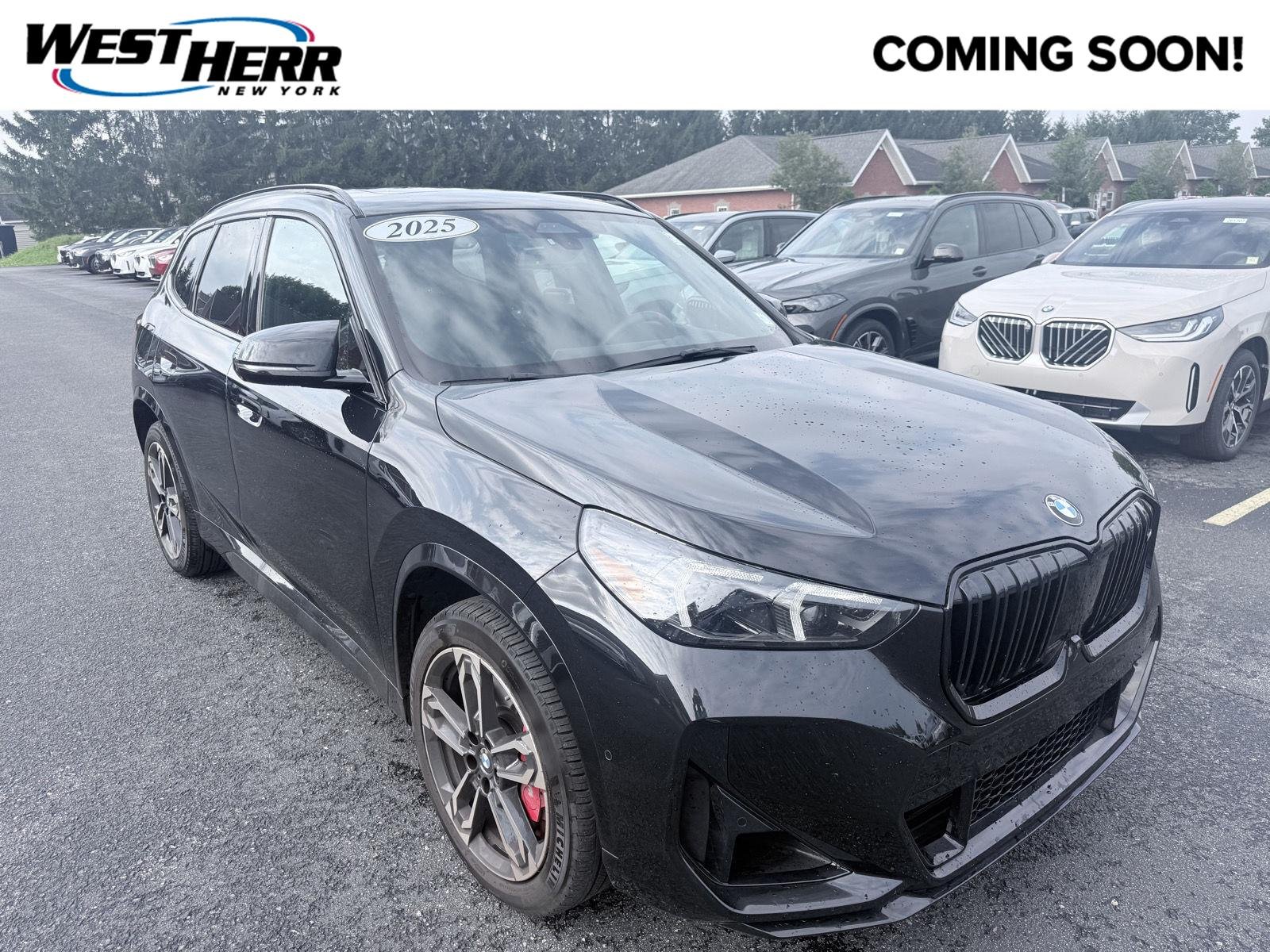 Used 2025 Black Sapphire Metallic BMW M35i image 1