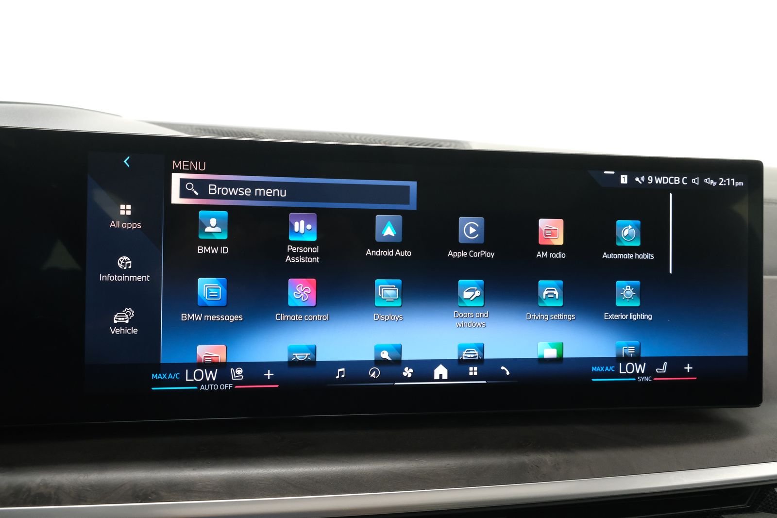 Certified Used 2024 Black Sapphire Metallic BMW xDrive40i image 16