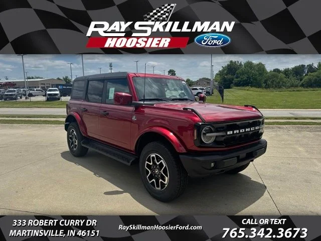 New 2026 Ruby Red Metallic Tinted Clearcoat Ford Outer Banks® image 33