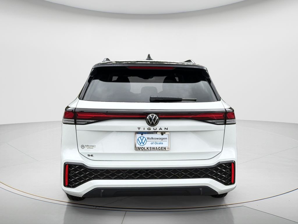 New 2026 Opal White Pearl Volkswagen 2.0T SE R-Line Black image 6
