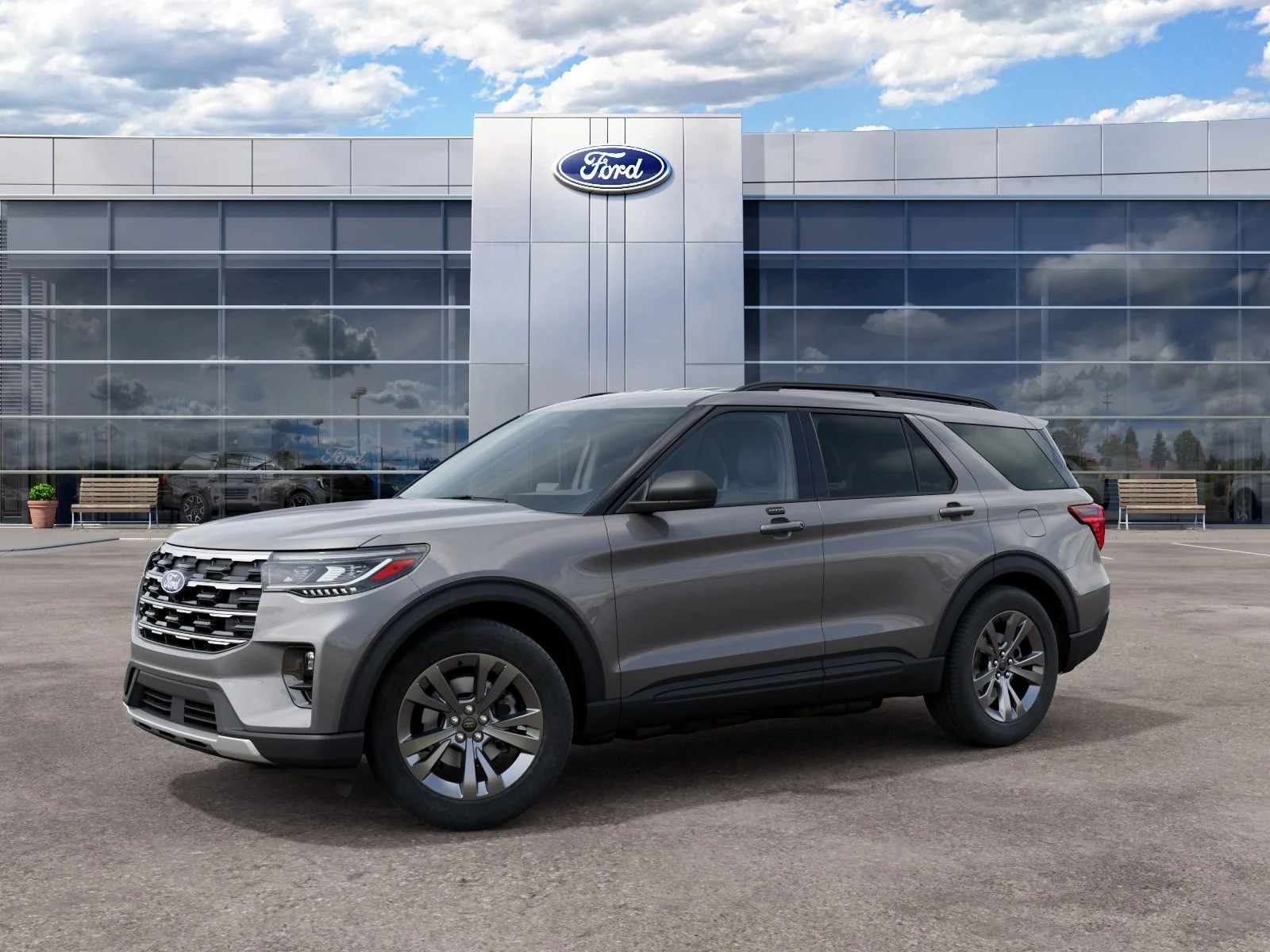 New 2027 Carbonized Gray Metallic Ford Active image 45