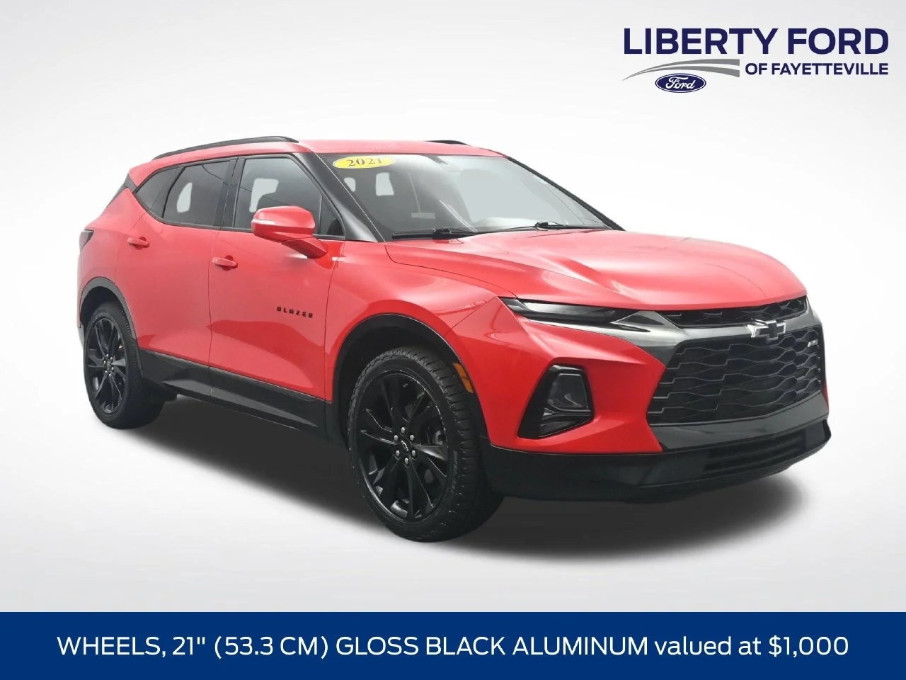 Certified Used 2021 Red Chevrolet RS image 1