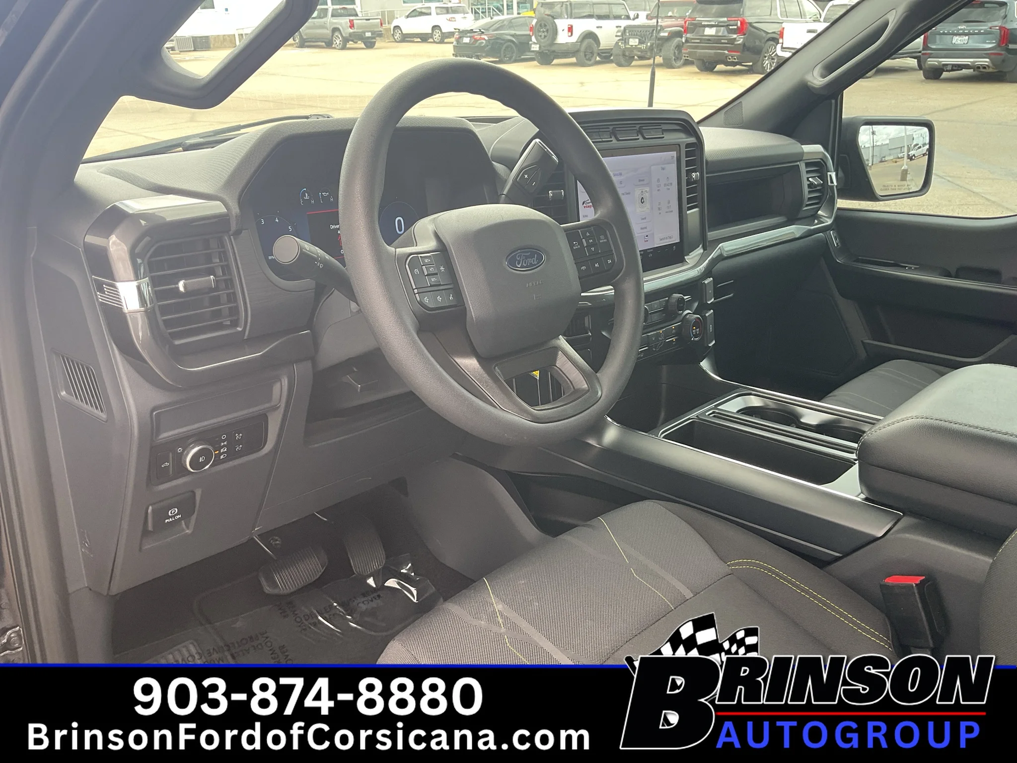 Used 2024 Agate Black Metallic Ford STX image 24