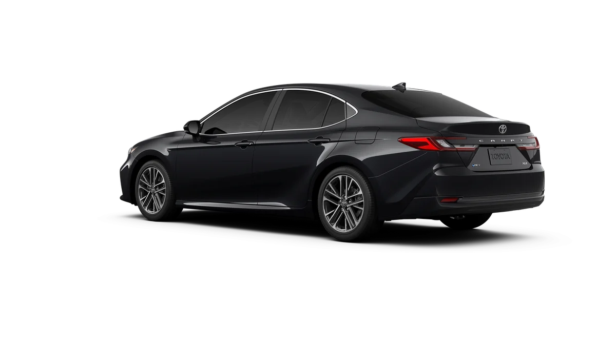 New 2026 Midnight Black Metallic Toyota XLE image 7