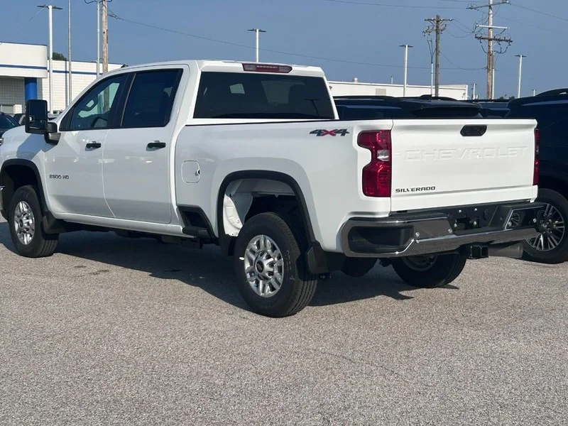 New 2026 Summit White Chevrolet 4WD Crew Cab 159" Work Truck image 4