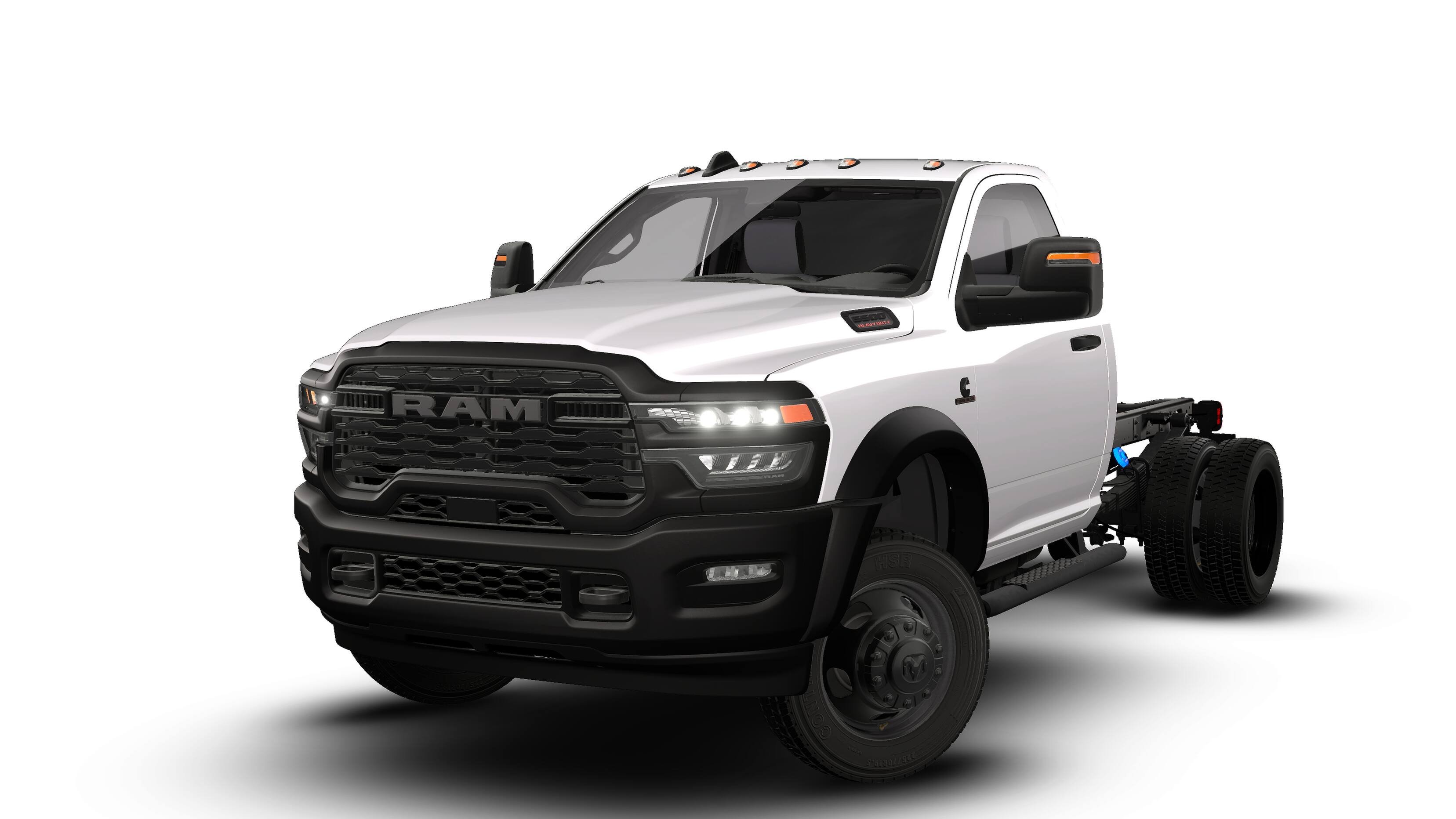 New 2026 Bright White Clear-Coat Exterior Paint Ram TRADESMAN image 1