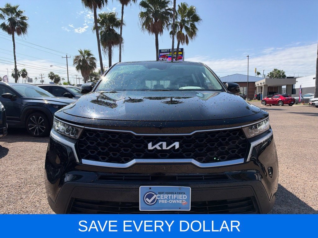 Used 2022 Black Kia LX image 2