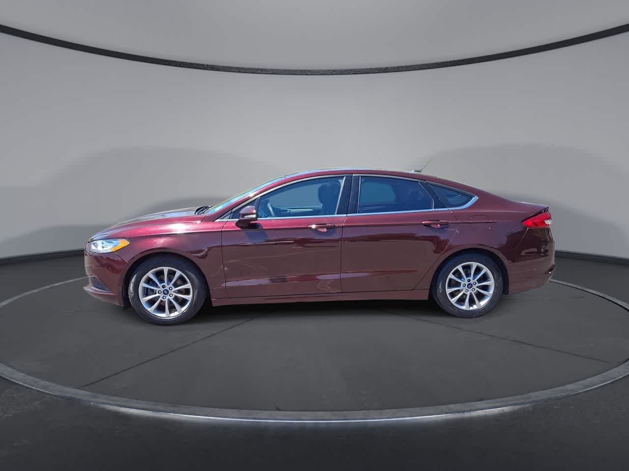 Used 2017 Burgundy Velvet Metallic Tinted Clearcoat Ford SE image 5