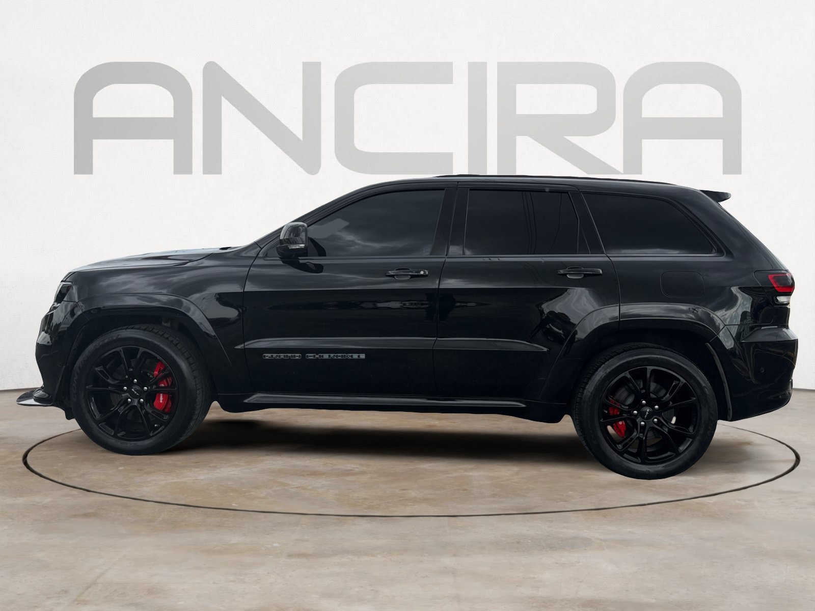 Used 2017 Diamond Black Jeep SRT image 4