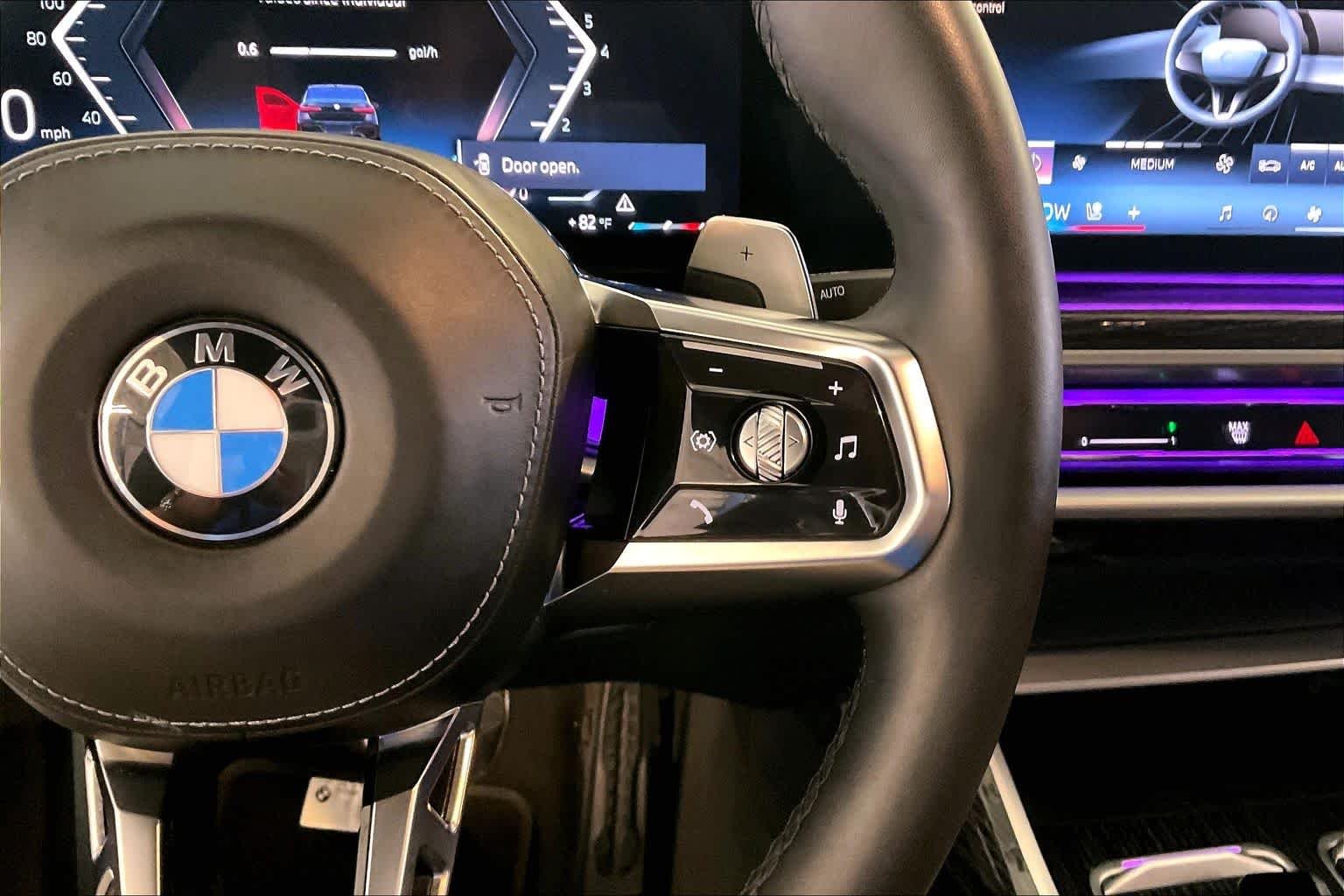 Certified Used 2023 Black Sapphire Metallic BMW 740i image 22