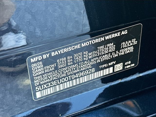 New 2026 Black BMW M60i image 27