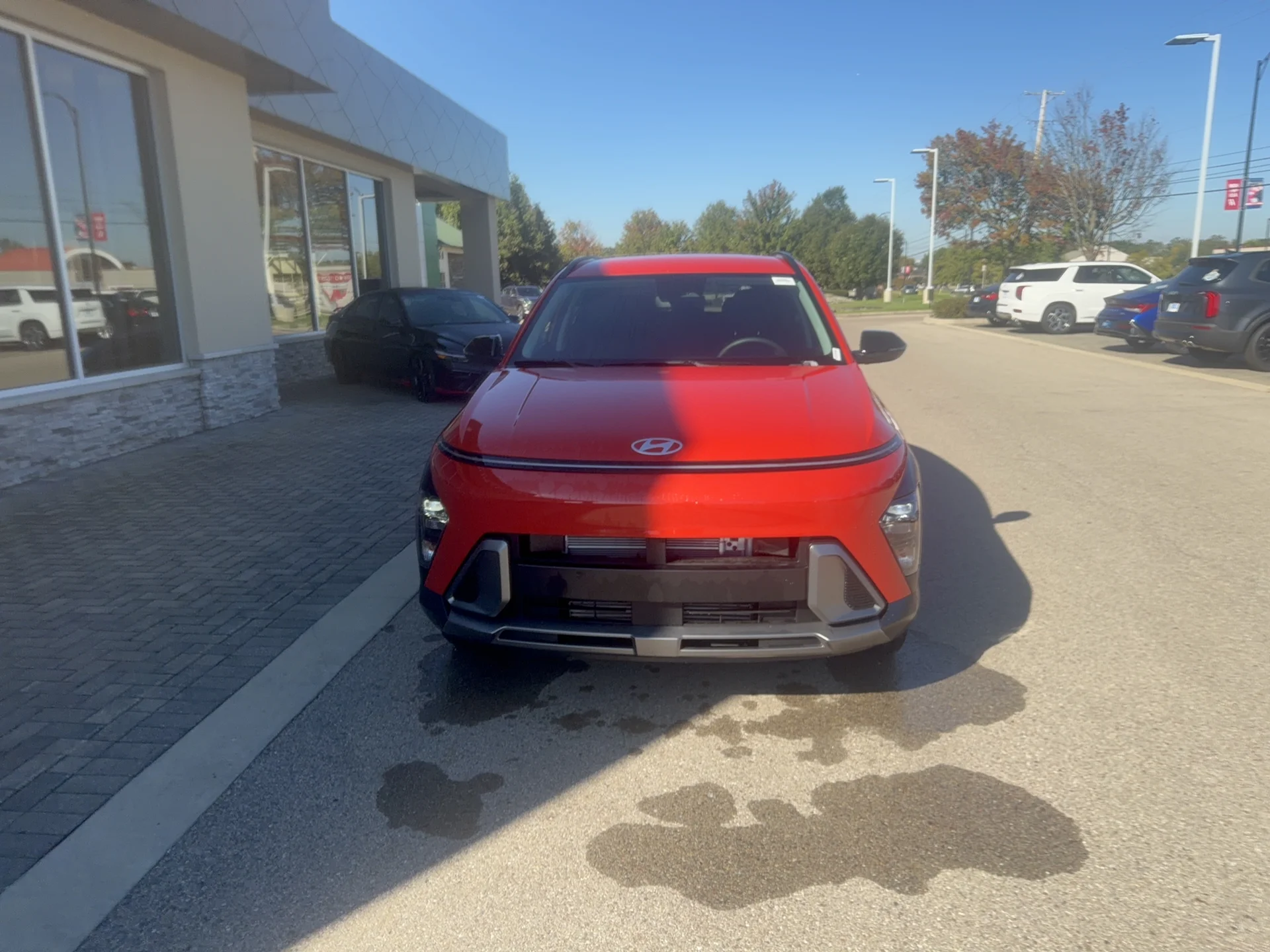 New 2026 Soultronic Orange Pearl Hyundai SEL Premium image 3