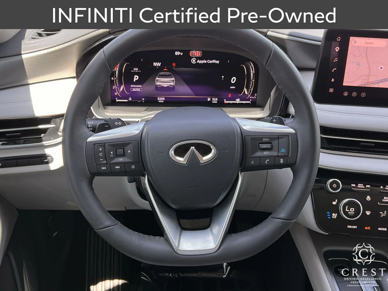 Certified Used 2027 Radiant White INFINITI LUXE image 12