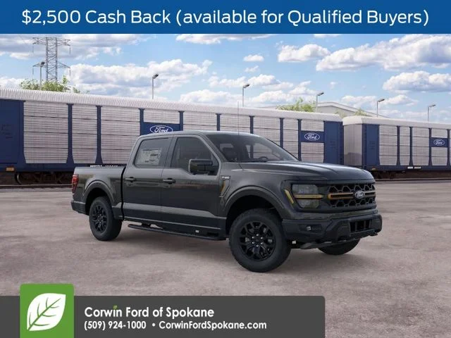 New 2026 Agate Black Metallic Ford Tremor image 1