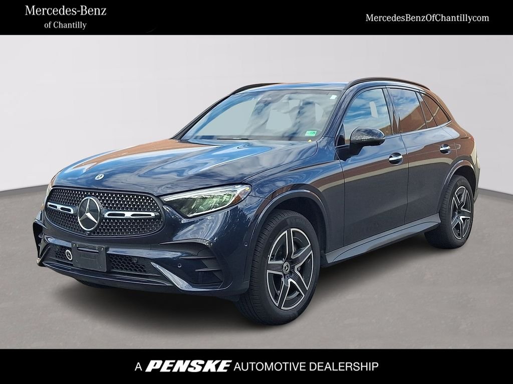 Certified Used 2023 Nautical Blue Metallic Mercedes-Benz GLC 300 image 1