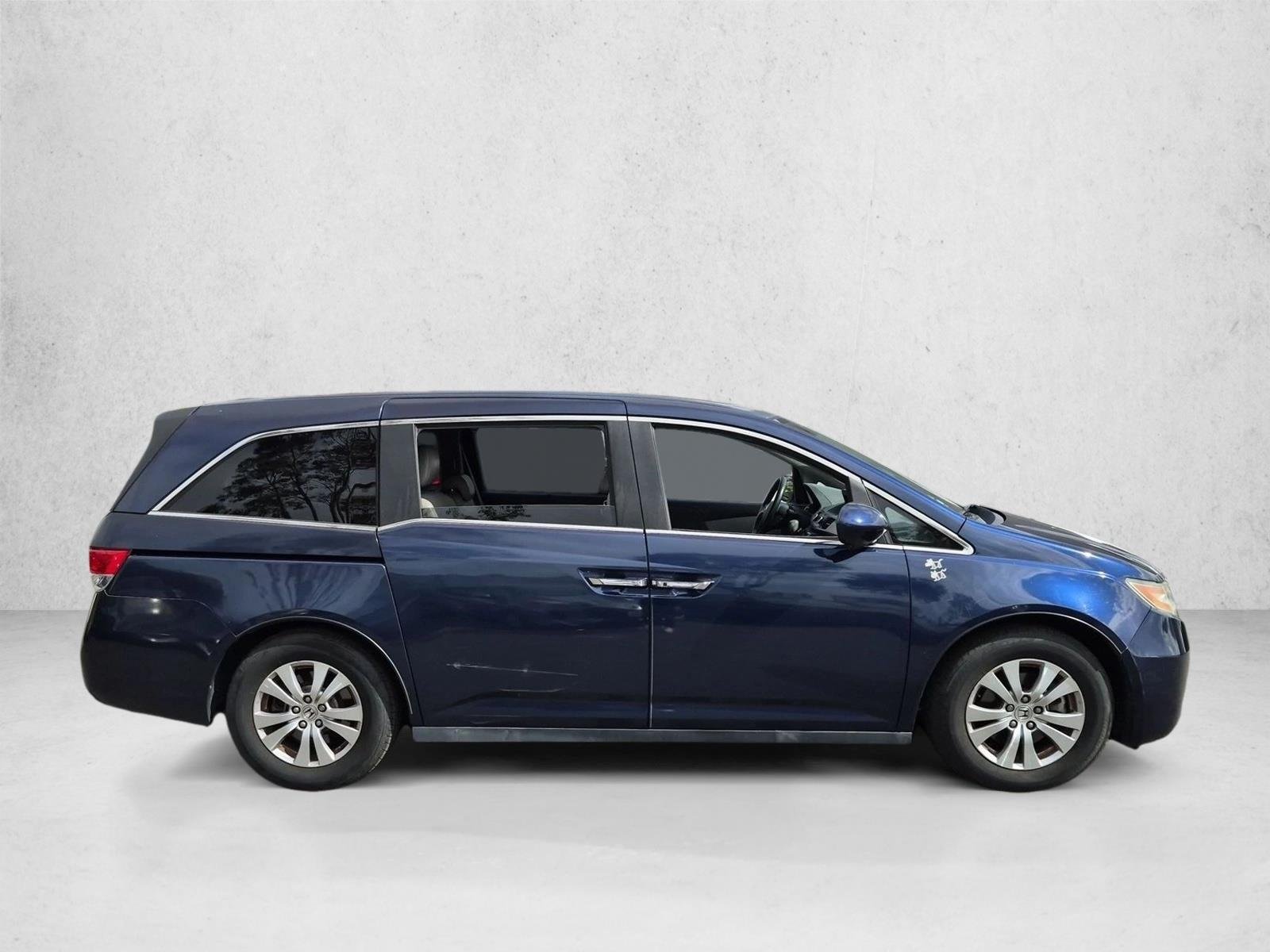 Used 2015 Blue Honda EX-L image 4