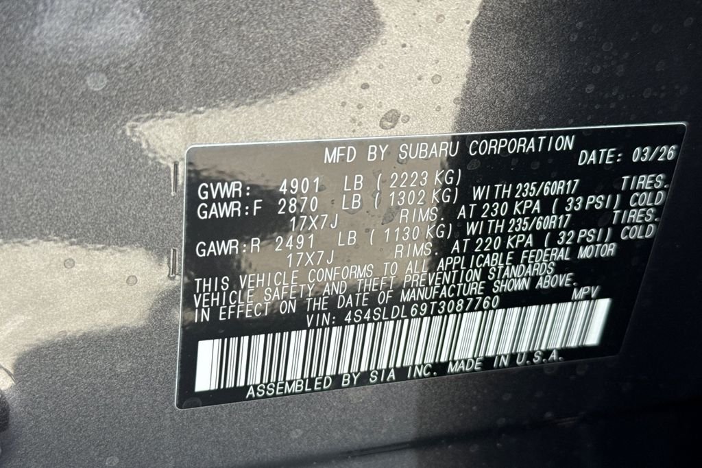 New 2026 MAGNETITE GRAY METALLIC Subaru Wilderness image 38
