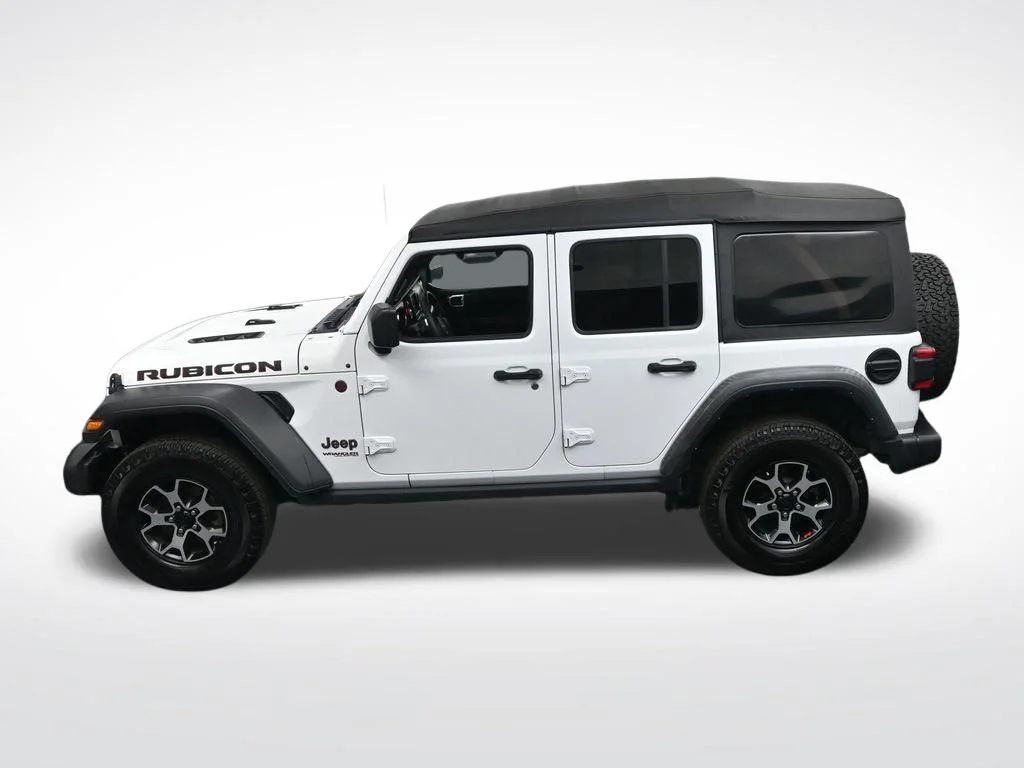 Used 2021 White Jeep Unlimited Rubicon image 33